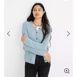 Madewell Hewitt Fuzzy Cardigan